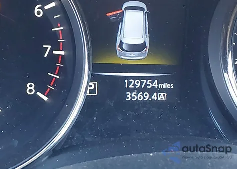 2016 Nissan Rogue Sv z USA, uszkodzony, nr VIN JN8AT2MV3GW154467